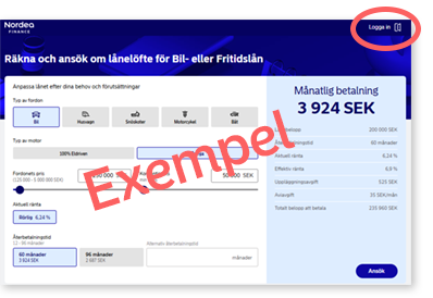 BoF Kalkyl startsida